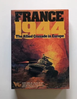 Victory Games France 1944 The Allied Crusade in Europe 1986 Complete - Image 1 of 4