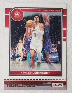 2024-25 Panini Nba Hoops - Inverno #205 Jalen Johnson - Foto 1 di 2