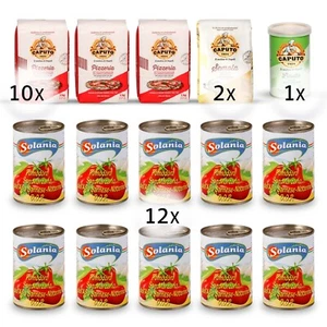 10x Pizzamehl Caputo + 2x Semola Hartweizengrieß + 12x San Marzano + 1x Hefe - Bild 1 von 7