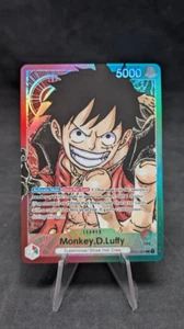 Monkey.D.Luffy OP01-003 (Parallel) -One Piece CCG Romance Dawn- PRE-ERRATA- NM A - Picture 1 of 2