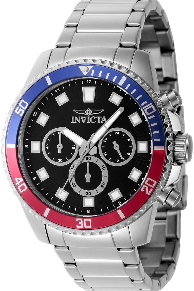 Orologio Invicta 46053 da Uomo Nero in Acciaio - Immagine 1 di 1