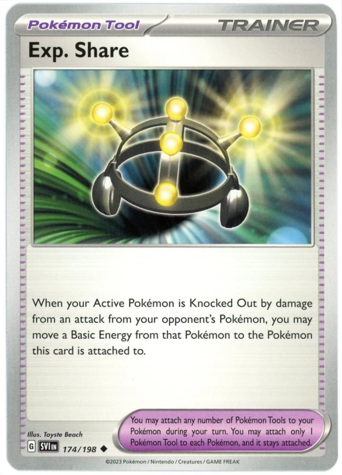 Exp. Share - 174/198 - Scarlet & Violet Base Set - Pokemon- NM - Image 1 of 1