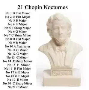 Chopin Nocturens Yamaha Disklavier, Clavinova, PianoDisc, & MIDI Player Pianos - Picture 1 of 26