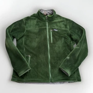 Patagonia R4 Regulator Fleece Jacket Men’s XXL Green Polartec Windbloc Full Zip - Picture 1 of 17