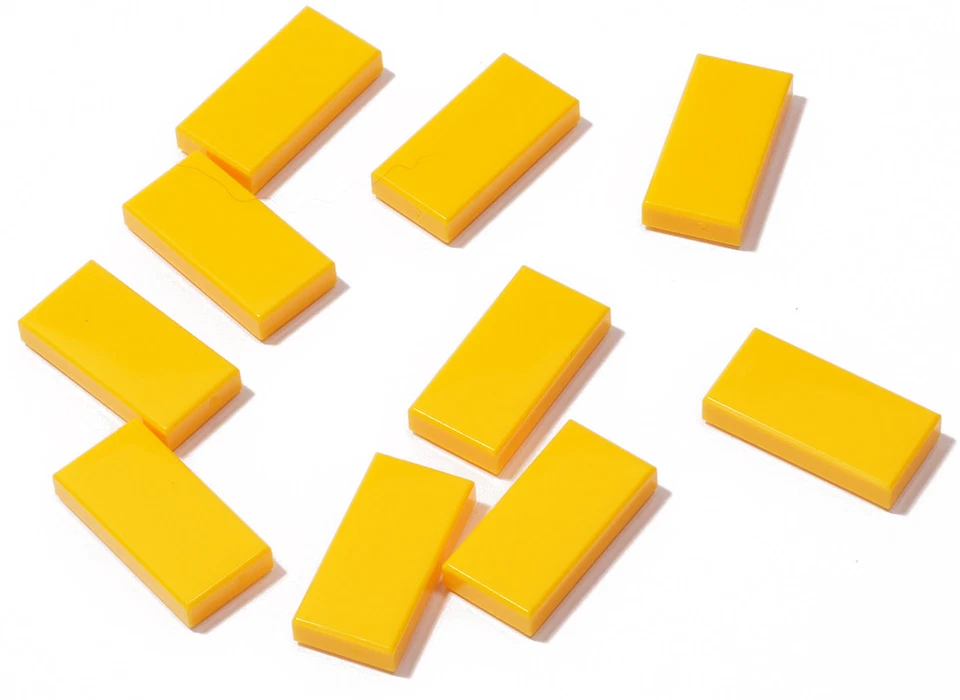 LEGO Fliesen 1x2 bunte Mischung 3069