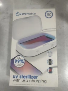 NEW Pure Mobile UV Sterilizer With USB Charging (Phone And Accessory) box - Picture 1 of 2