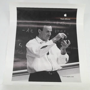 1999 Apple Computer Think Different Richard Feynman Ad Proof TWBA CHIAT/DAY - Picture 1 of 7