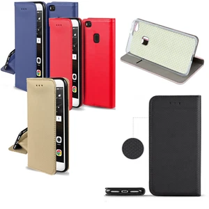 MOTOROLA MOTO G6 SMART MAGNET Handy Tasche Hülle Etui Book Flip Case Kunstleder