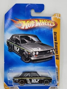 '69 Datsun Bluebird 510 🔥 Hot Wheels 2009 New Models No. 102 (Black) 37/42 - Picture 1 of 8
