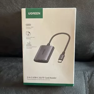 Ugreen 2 in 1 usb-c SD/TF Card Reader New Sealed Box - Picture 1 of 3
