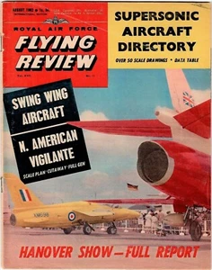 FLYING REVIEW MAGAZINE No. 11 August 1962 Royal Air Force International Edition - Picture 1 of 1