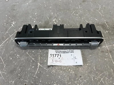 2020-2024 MERCEDES BENZ CLA 250 DASH A/C PAINEL DE CONTROLE CLIMÁTICO INTERRUPTOR DE PERIGO FABRICANTE DE EQUIPAMENTO ORIGINAL - Imagem 1 de 4