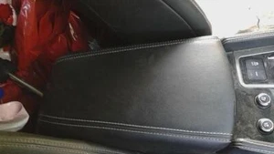 19 20 21 22 23 NISSAN MAXIMA Front Console BLACK LEATHER LID ONLY floor - Picture 1 of 3