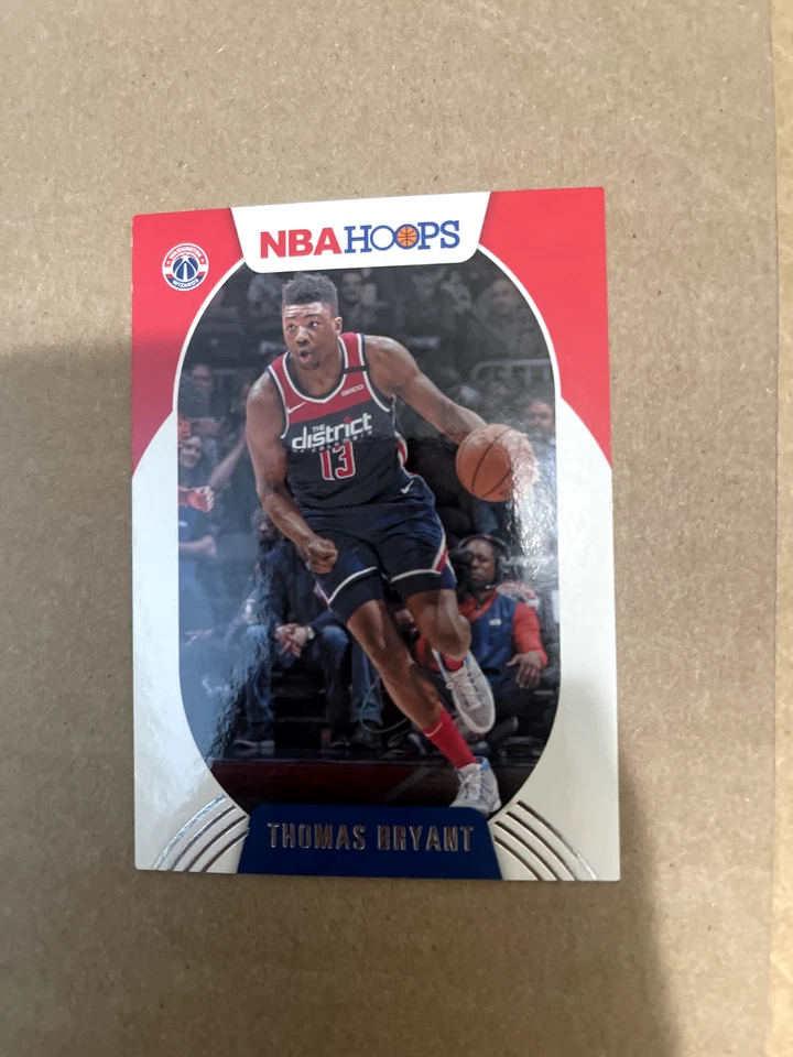 2020-21 Panini Hoops Basketball Thomas Bryant Washington Wizards - 1 Card - Image 1 of 1