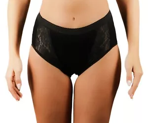 Clessidra Pacco da 6 Mutande Donna Cotone e Inserti Pizzo PS06 - Foto 1 di 10