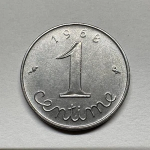 1968 France 1 Centime - Beautiful Coin - #B-100 - Picture 1 of 2