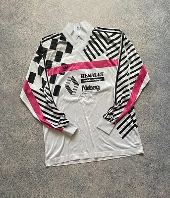 Vintage Adidas Originals 90s Football Shirt Made in Yugoslavia Jersey Size XL - Image 1 of 4