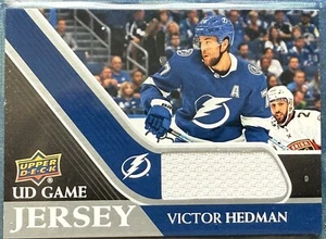 2020-21 Upper Deck Series 1 #GJ-VH Victor Hedman Patch - Bild 1 von 2