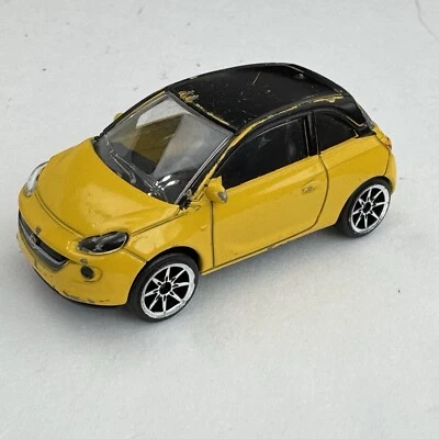 Majorette OPEL Adam Yellow / Black Roof 1:55 (3") - Image 1 of 4