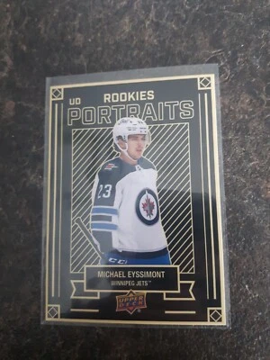 2022-23 Upper Deck Series 1 UD Portraits Michael Eyssimont Card# P-47 - Image 1 of 2