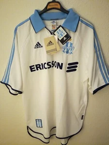 OLYMPIQUE MARSEILLE 1998-1999 BNWT Ericsson shirt trikot maillot adidas L - Picture 1 of 5
