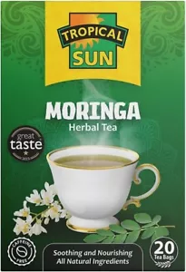 Tropical Sun Tropical Sun Moringa Tea 1 Box Of 20 Tea Bags (Fast Shipping) - Picture 1 of 5
