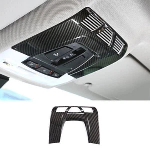 Para BMW F20 F21 F22 F23 Estilo Fibra de Carbono Luz de Lectura Frontal Lámpara Marco Borde - Imagen 1 de 9