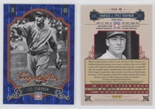 2012 Panini Cooperstown Blue Crystal Collection /499 Pie Traynor #48 HOF