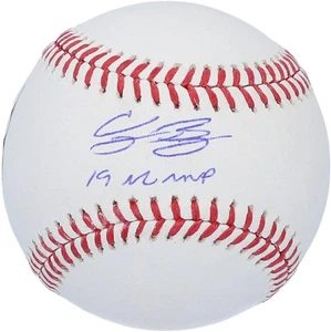 Cody Bellinger Los Angeles Dodgers 2019 NL MVP Signed Baseball w/19 NL MVP Insc - Picture 1 of 2