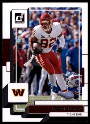 Logan Thomas 2022 Donruss #179 Washington Commanders - Image 1 of 2