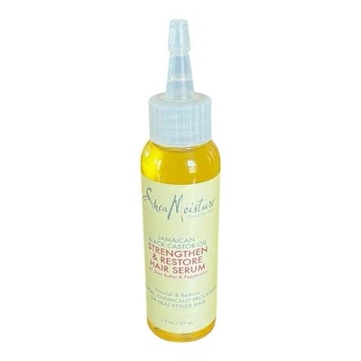 Shea Moisture Jamaican Black Castor Oil Strengthen & Restore Hair Serum 2 Oz New - Image 1 of 2
