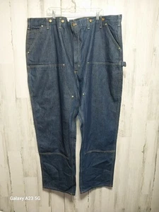Carhartt Carpenter Jeans B07 DNM 50 x 32 Latzhose Fit Denim 100% Baumwolle - Bild 1 von 6