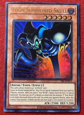 Toon Summoned Skull SRL-EN073 Ultra Rare NM Unlimited - Image 1 of 4