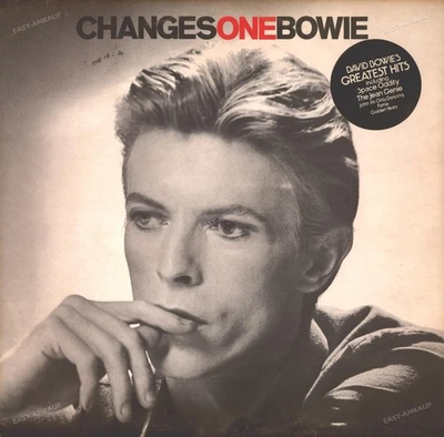 David Bowie - ChangesOneBowie UK LP 1976 (VG+/VG) withdrawn version . - Image 1 of 3