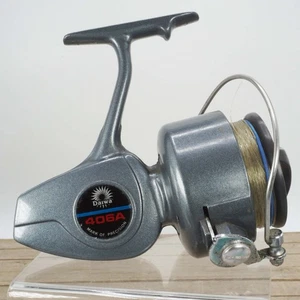 VINTAGE DAIWA 406A SPINNING FISHING REEL - Picture 1 of 7