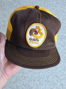 🔥 Sombrero snapback vintage GOLD'N PLUMP - Imagen 1 de 8