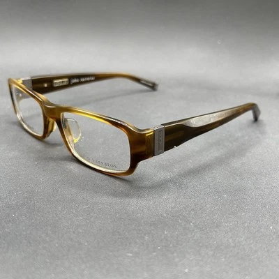 Marco de gafas John Varvatos V341AF cuerno de oliva Japón 53-18-140 pantalla Foto 1 de 4