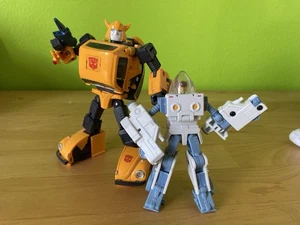 Transformers Masterpiece Bumblebee And Spike Witwicky Two-Pack Authentic - Picture 1 of 6
