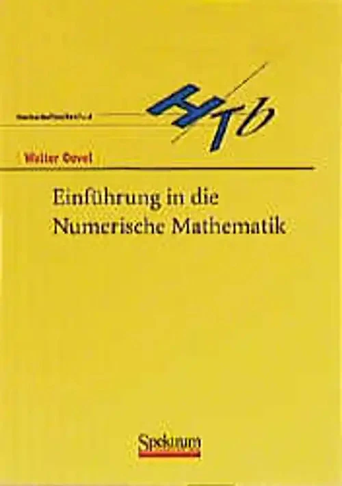 Einführung in die Numerische Mathematik - Bild 1 von 1