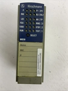 HIRSCHMANN MS20-1600SAAEHH02.0.02 ETHERNET SWITCH MICE SWITCHING MODLULE - Picture 1 of 6