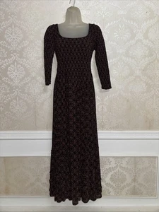 Free People 3/4 Sleeve Pullover Maxi Dress Size S - Picture 1 of 9