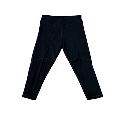 Ibex Womens Base Layer Cropped Leggings Merino Wool Stretch Large Double Layer - Image 1 of 4