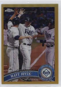 Topps 2011 cromo refractor dorado/50 Matt Joyce #128 - Imagen 1 de 3