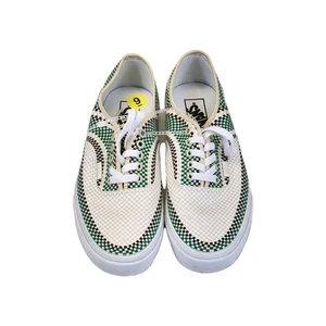 Scarpe Vans Authentic Tileboard Uomo Taglia 9 Bianco Verde Nero VN0A2Z3ZCJ7 NUOVE - Foto 1 di 5