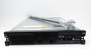 IBM X3650 M3 Server 6-Core X5650 2.66GHz 24GB RAM BR10i Raid 2xPSU Rail Kit zj - Picture 1 of 3