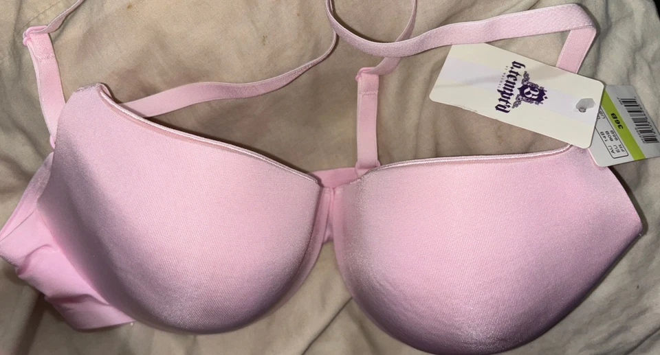 Sujetador con aros b.Tempted By Wacoal Pink Contour talla 36B NUEVO CON ETIQUETAS NUEVO Foto 1 de 2