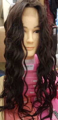 Perucas femininas topper 26 polegadas UDU cabelo longo encaracolado Luna - 4/8# - Imagem 1 de 4