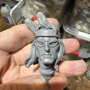 Mego FTC Zica DC Retro Custom X-Men Thunderbird Kopf für 8" Figur Maßstab 1/9 - Bild 1 von 9