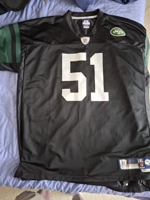 Reebok New York Jets Vilma #51 Football Jersey Men’s Size 2XL Very Nice - Image 1 of 3