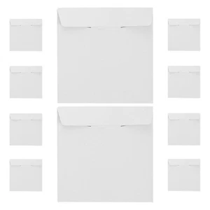 10 Pcs CD Bag Dvd Storage Case Cd/dvd Mailer with Protection Blank Cases - Afbeelding 1 van 12
